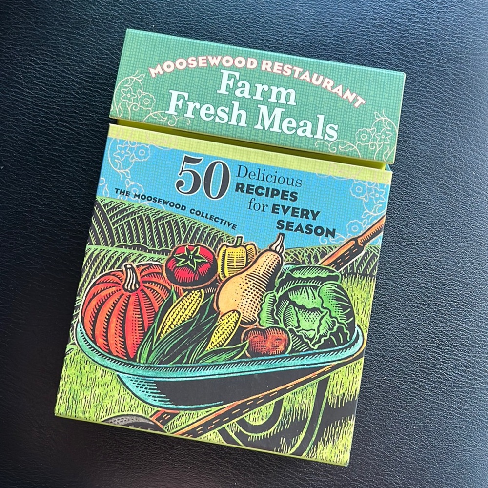 Moosewood Restaurant Seasonal Recipe Card Deck